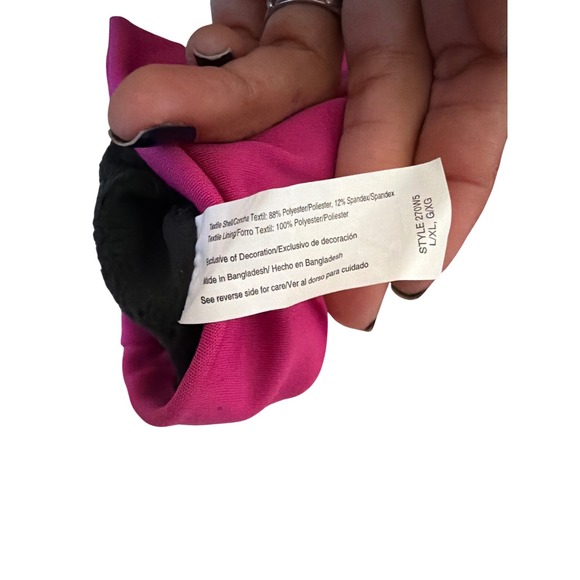 Isotoner smarTouch Gloves Women L/XL  Berry Pink NEW Touchscreen Faux Leather - Picture 5 of 6
